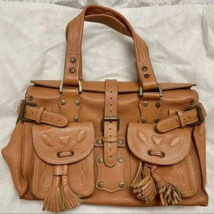 Mulberry Leather Satchel